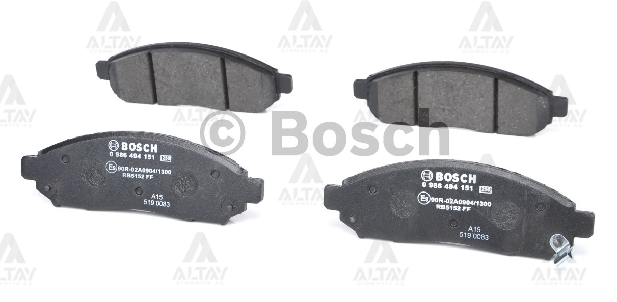 Nissan Navara Ön Fren Balatası OEM 41060-EB326